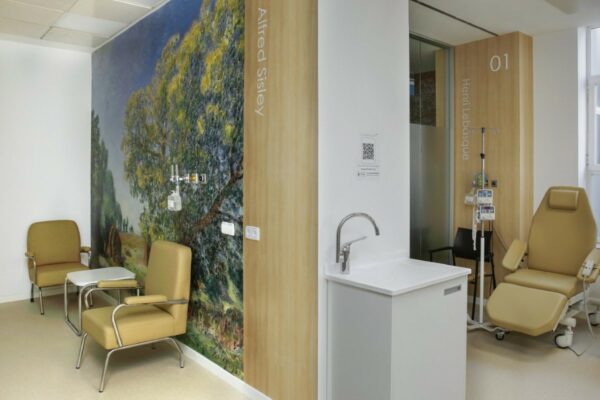 Healing Environments aplicado a sala de hospital