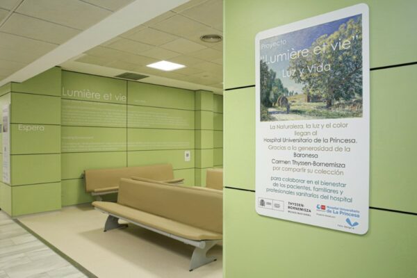 Humanización de espacios en la sala de espera de un hospital